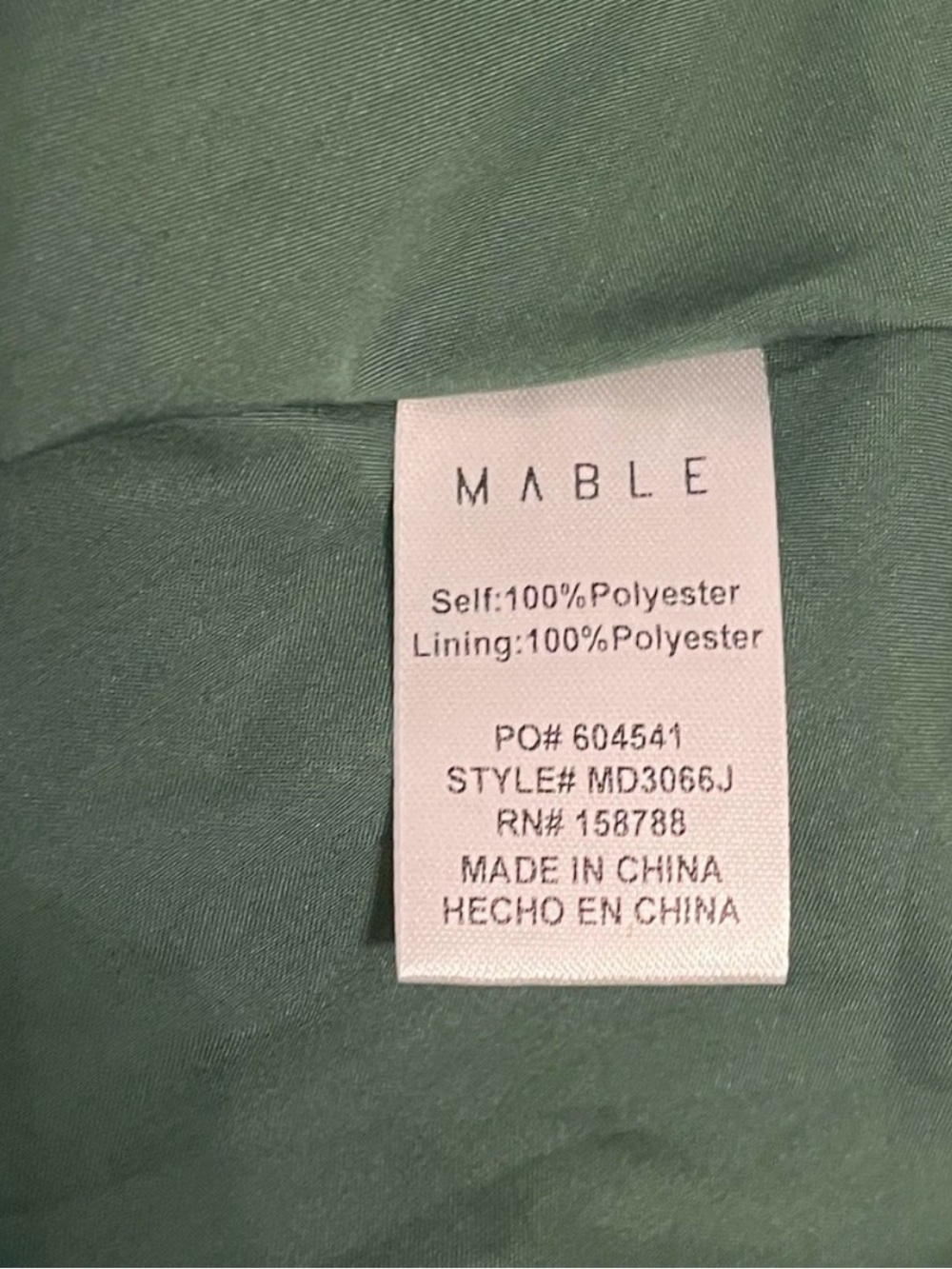 Mable Floral Satin Cowl Neck Green Maxi Dress Small - Picture 8 of 9